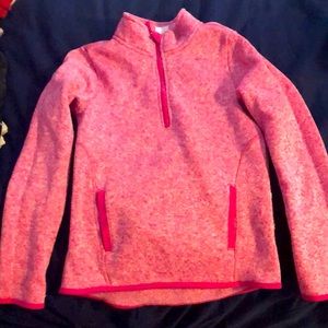 Pink athletic jumper , sweater